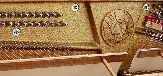 Pearl River frame with logo