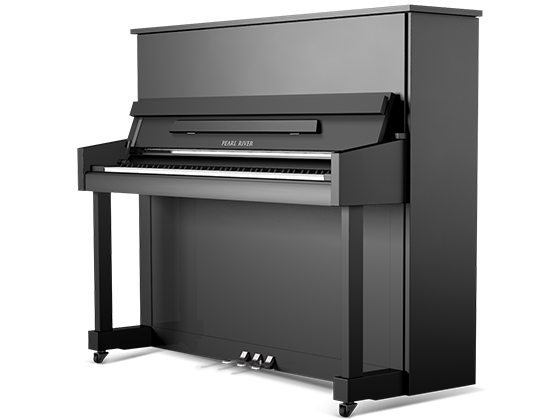 Pearl River UP126T Upright Piano in Polished Ebony Pearl River UP126T Upright Piano in Polished Ebony